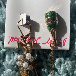 Earrings designed by Betsey Johnson